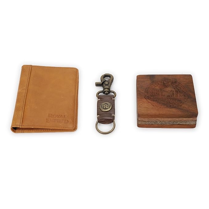 Royal Enfield Rider'S Set regalo Royal Enfield  Re Explorer Kit marrone