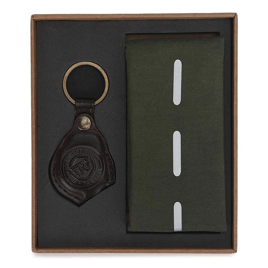 Royal Enfield Rider's 2-in-1 Gift Set, Army Green