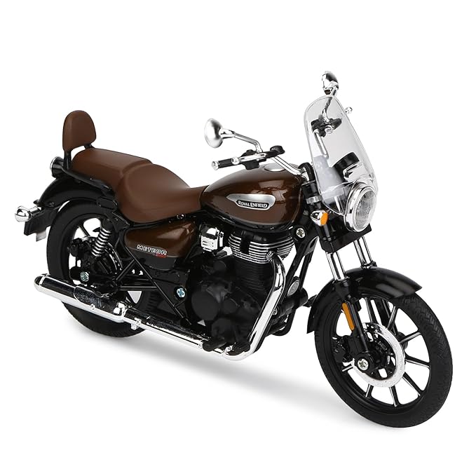 Modellino Royal Enfield Meteor 350 Nebula Brown  Scala 1:12