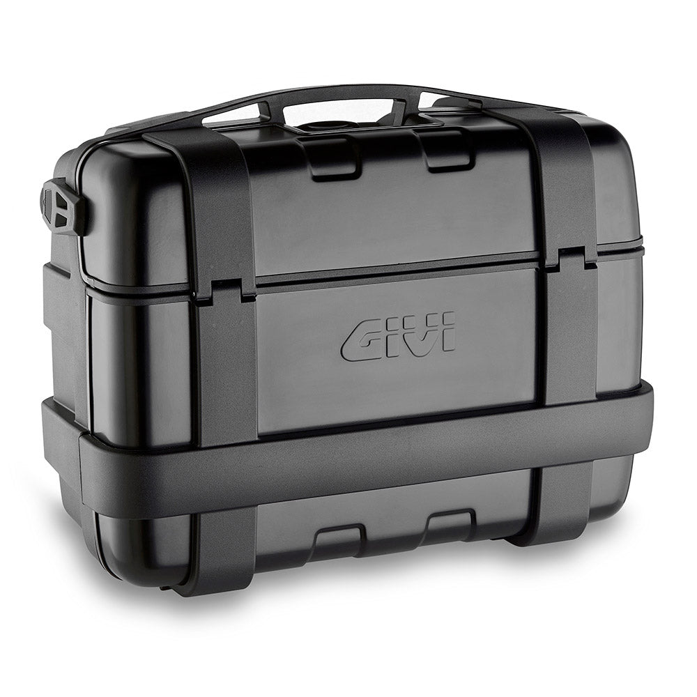 Valigia GIVI TREKKER TRK33B 33 Litri Nera con Finitura in Alluminio Verniciato Nero