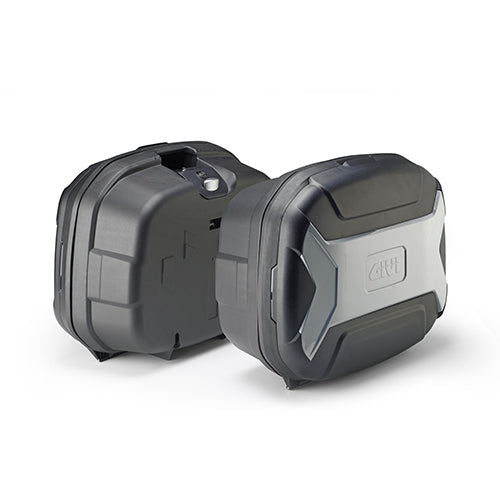 Valigia GIVI TREKKER LITE TRK35BN 35 Litri Nera con Inserto Estetico in Plastica Grigia