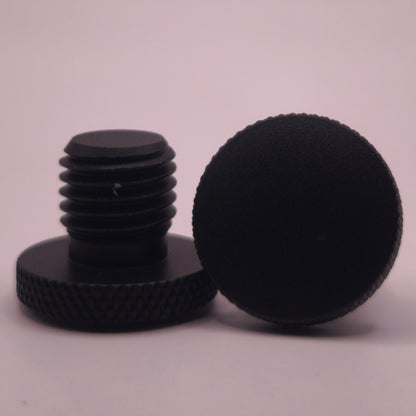 Handlebar Mirror Plugs Black for Royal Enfield 350-450-650