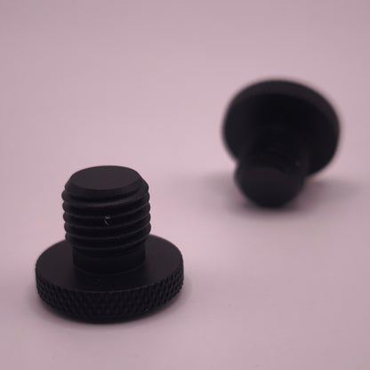 Handlebar Mirror Plugs Black for Royal Enfield 350-450-650