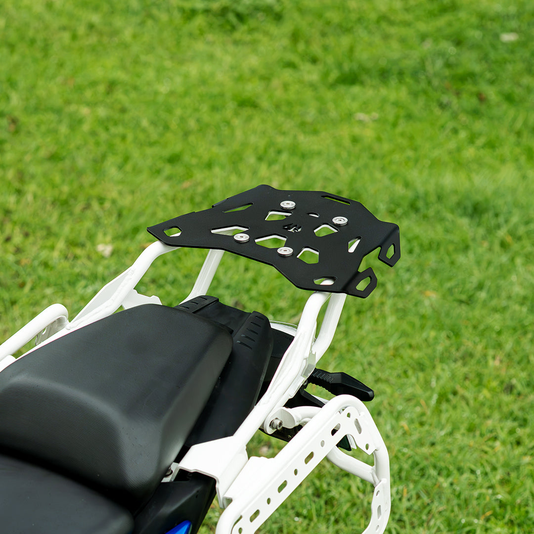 Portapacchi Posteriore con Piastra Superiore in Acciaio Moto Torque per BMW F450 GS