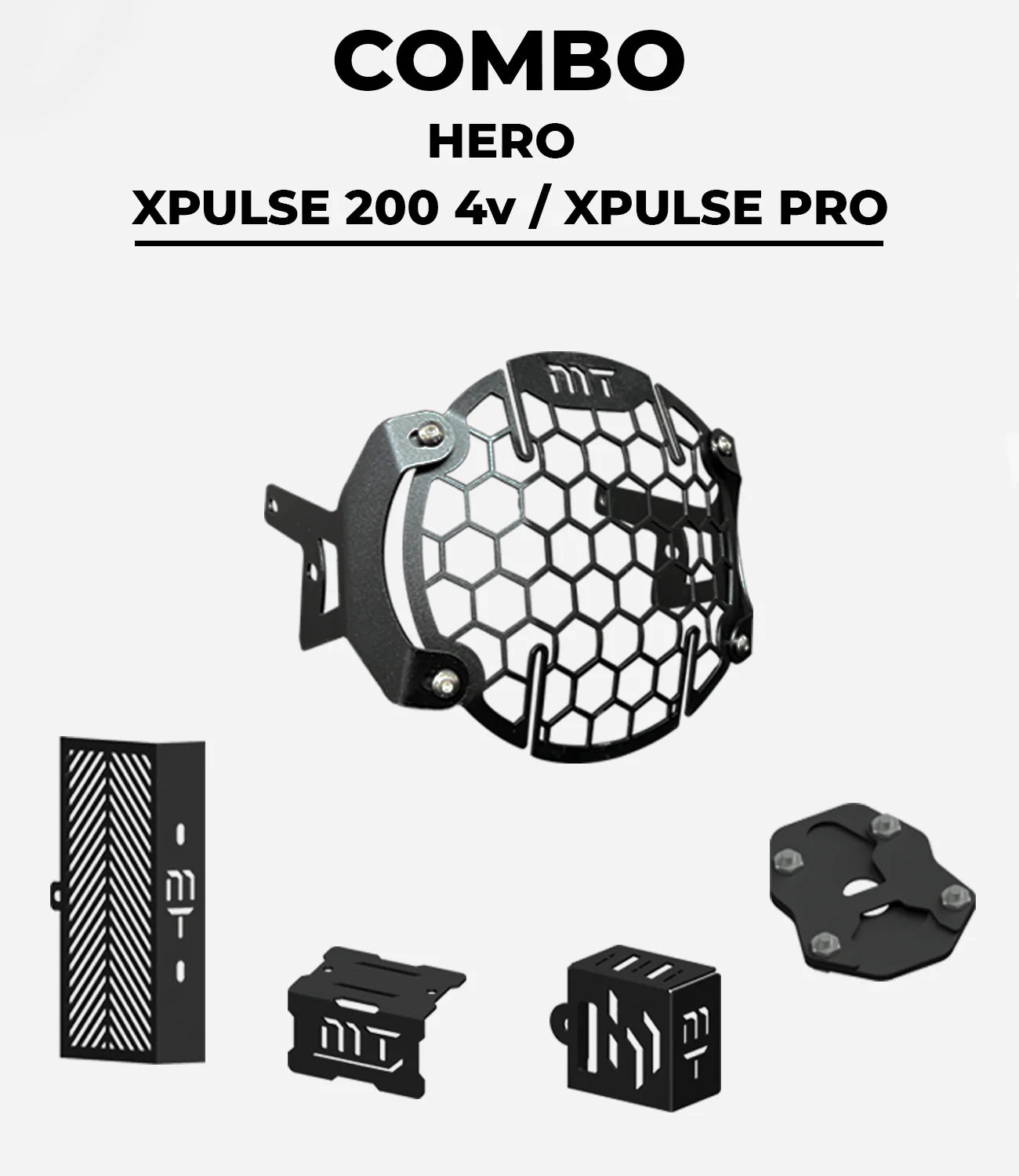 Kit protezione -Moto Torque HERO X PULSE 200 e 4V pro