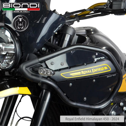 Carenatura fianchetti fumè scuro per Royal Enfield Himalayan 450 - Cod. 8010536