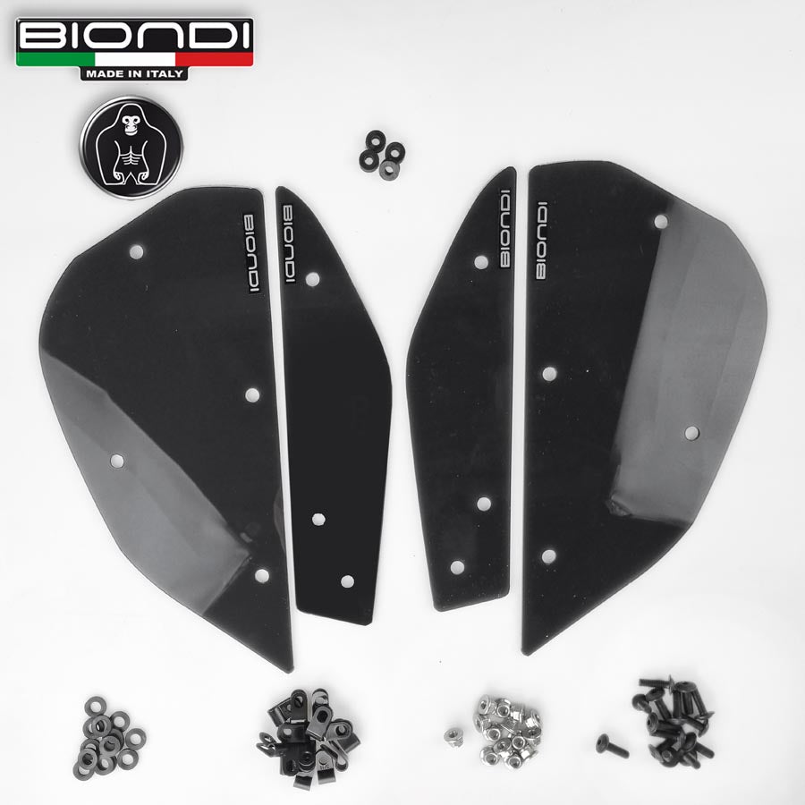 Carenatura fianchetti fumè scuro per Royal Enfield Himalayan 450 - Cod. 8010536