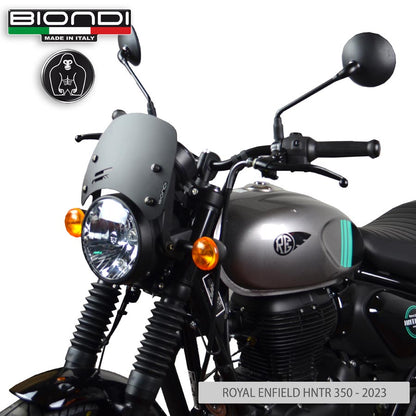 Cupolino Caffè nero satinato per Royal Enfield Hunter 350 - Cod. 8010428