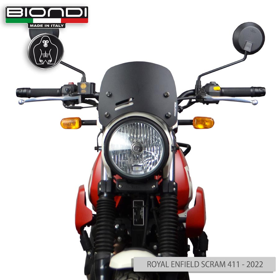 Cupolino Caffè Nero Satinato per Royal Enfield Scram 411 - Cod. 8010442