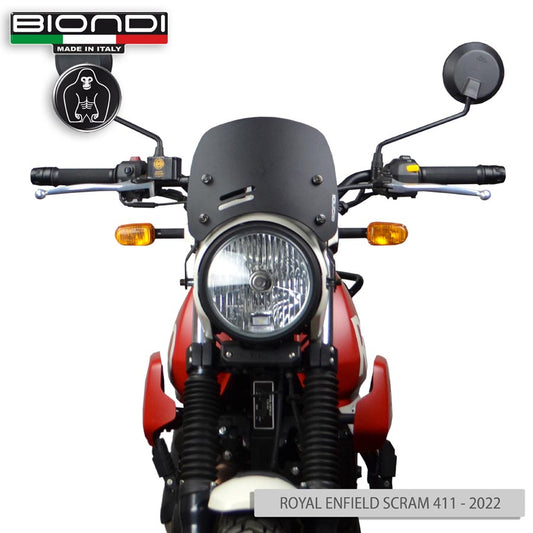 Cupolino Caffè Nero Satinato per Royal Enfield Scram 411 - Cod. 8010442