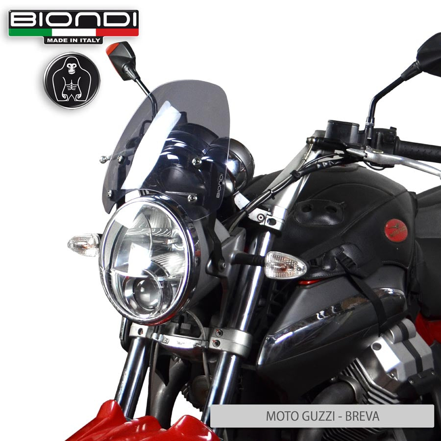 Cupolino fumè chiaro Sport per Moto Guzzi Breva 850/1100/1200 - Cod. 8010527