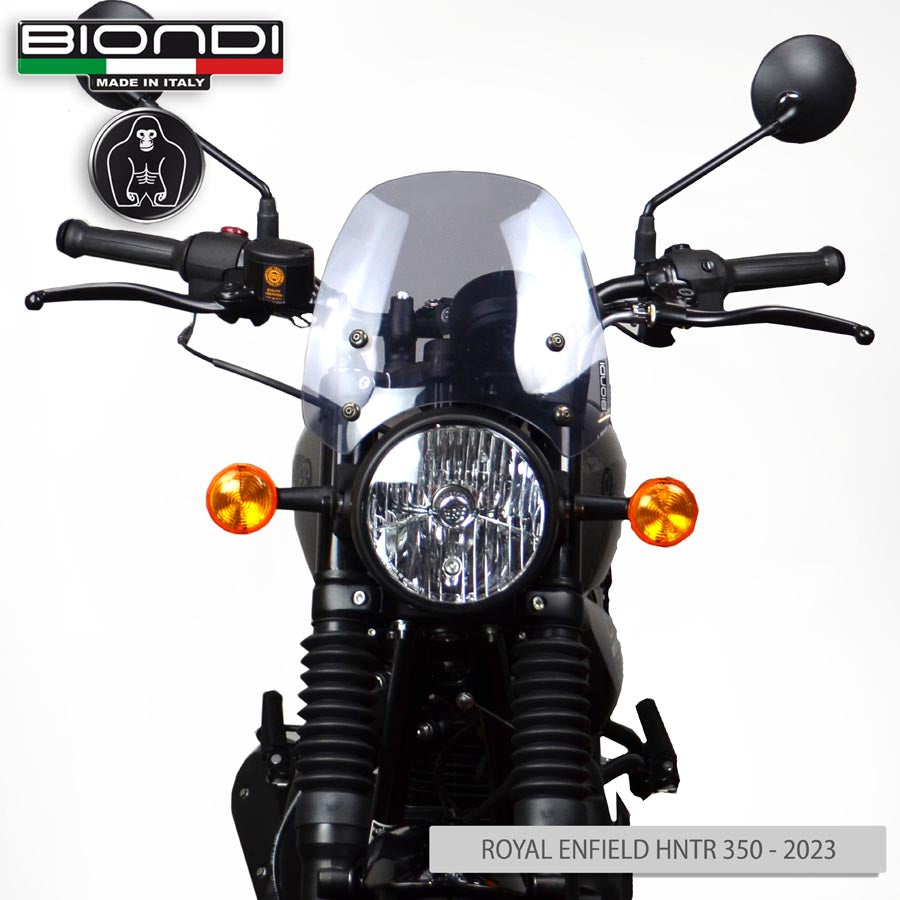 Cupolino fumè chiaro Sport per Royal Enfield Hunter 350 - Cod. 8010431