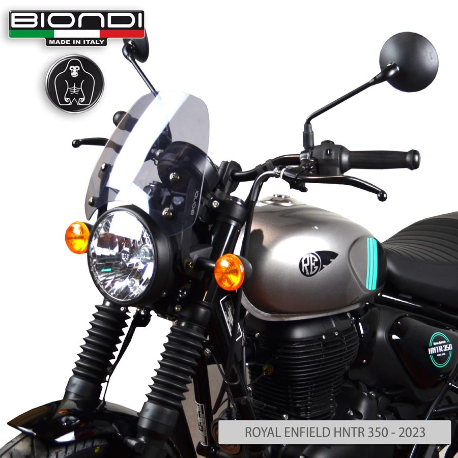 Cupolino fumè chiaro Sport per Royal Enfield Hunter 350 - Cod. 8010431