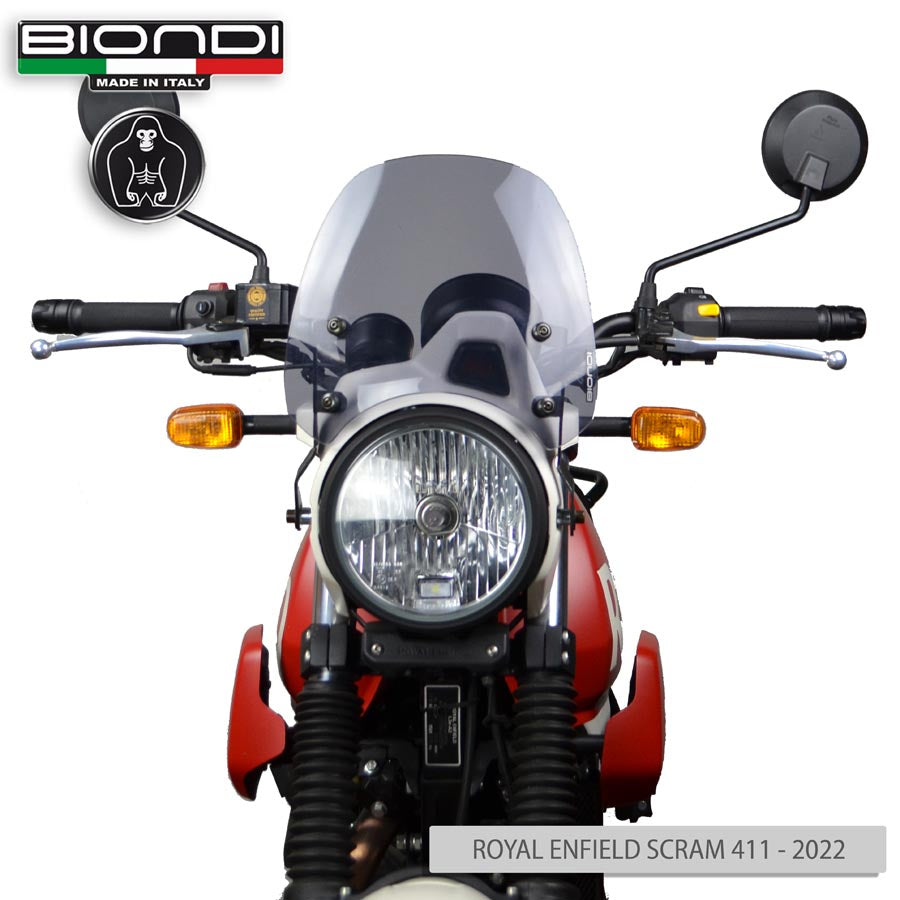 Cupolino fumè chiaro Sport per Royal Enfield Scram 411 - Cod. 8010445
