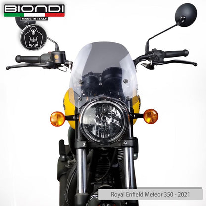 Cupolino fumè chiaro Sport per Royal Enfield 350 e 650 - Cod. 8010438