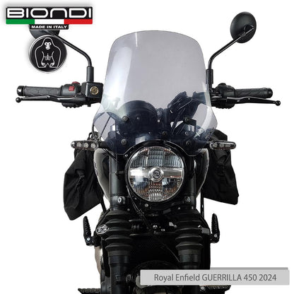 Cupolino fumè chiaro Touring per Royal Enfield Guerrilla 450 - Cod. 8010516