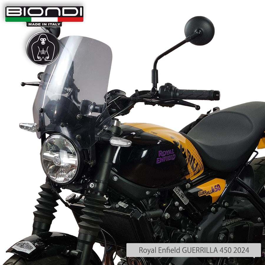 Cupolino fumè chiaro Touring per Royal Enfield Guerrilla 450 - Cod. 8010516