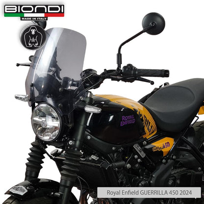 Cupolino fumè chiaro Touring per Royal Enfield Guerrilla 450 - Cod. 8010516