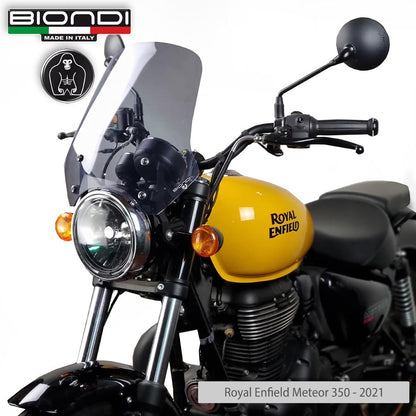 Cupolino fumè chiaro Touring per Royal Enfield Super Meteor 650 e Meteor 350 - Cod. 8010441