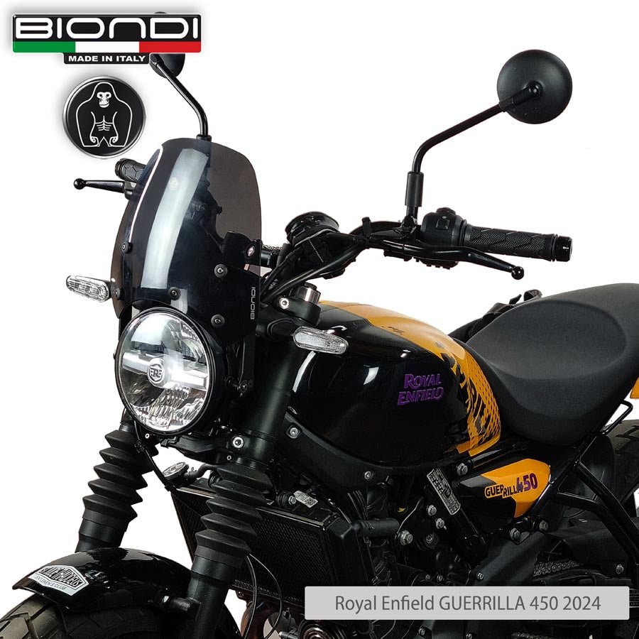 Cupolino Fumè Scuro Mod. Sport per Royal Enfield Guerrilla 450 - Cod. 8010512