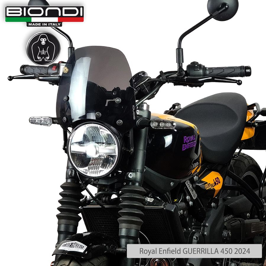 Cupolino Fumè Scuro Mod. Sport per Royal Enfield Guerrilla 450 - Cod. 8010512