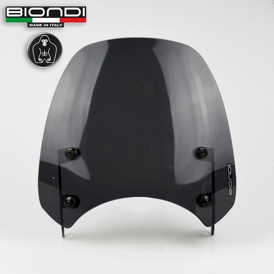 Cupolino fumè scuro Sport per Royal Enfield Meteor, Interceptor e Super Meteor - Cod. 8010437
