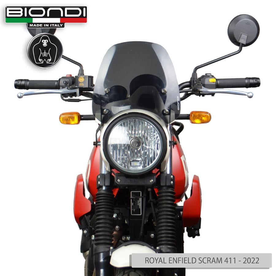 Cupolino fumè scuro Sport per Royal Enfield Scram 411 2022 - Cod. 8010444