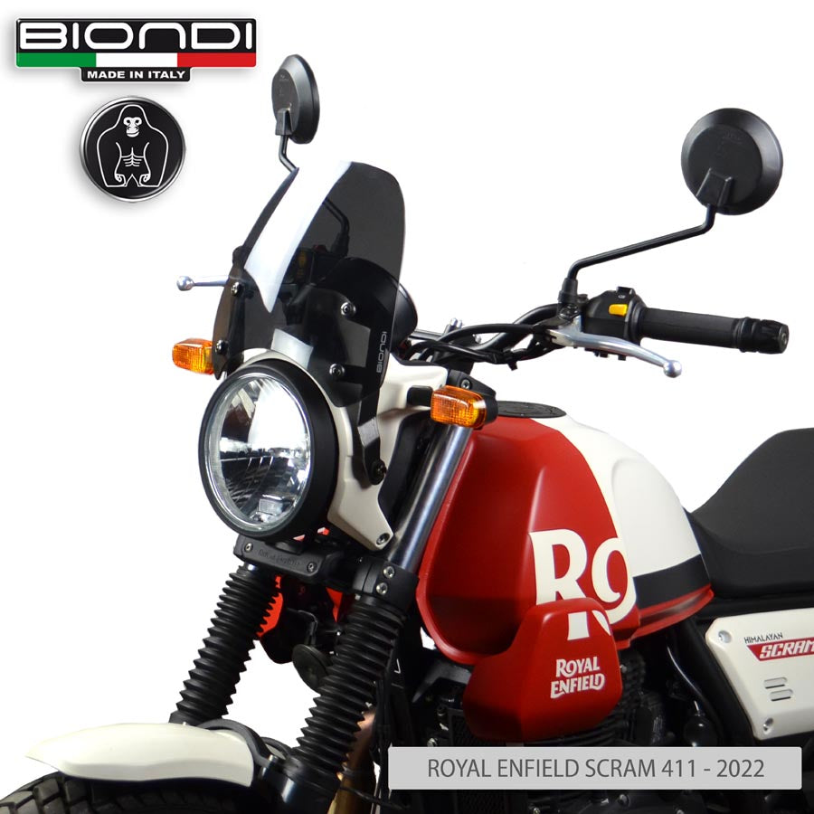 Cupolino fumè scuro Sport per Royal Enfield Scram 411 2022 - Cod. 8010444