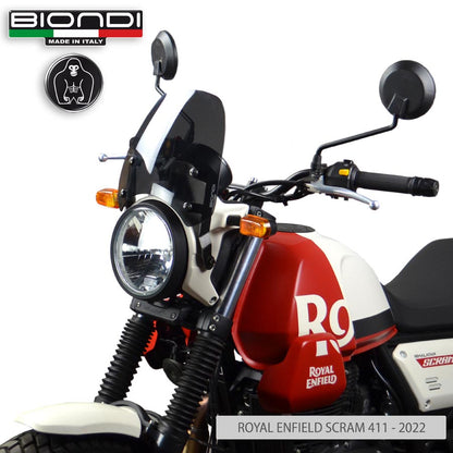 Cupolino fumè scuro Sport per Royal Enfield Scram 411 2022 - Cod. 8010444