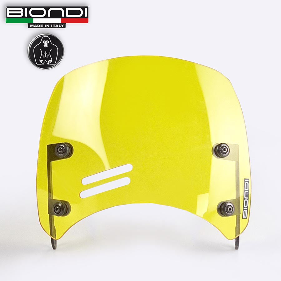Cupolino giallo Caffè per Royal Enfield Hunter 350 - Cod. 8010429