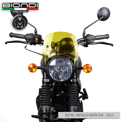 Cupolino giallo Caffè per Royal Enfield Hunter 350 - Cod. 8010429