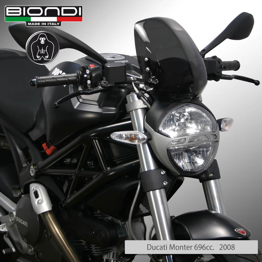 Cupolino Gust fumé scuro per DUCATI Monster 696 - Cod. 8010295