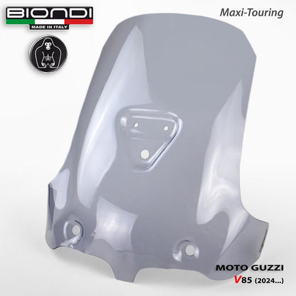 Cupolino Maxi-Touring fumè chiaro per Moto Guzzi V85 - Cod. 8010521