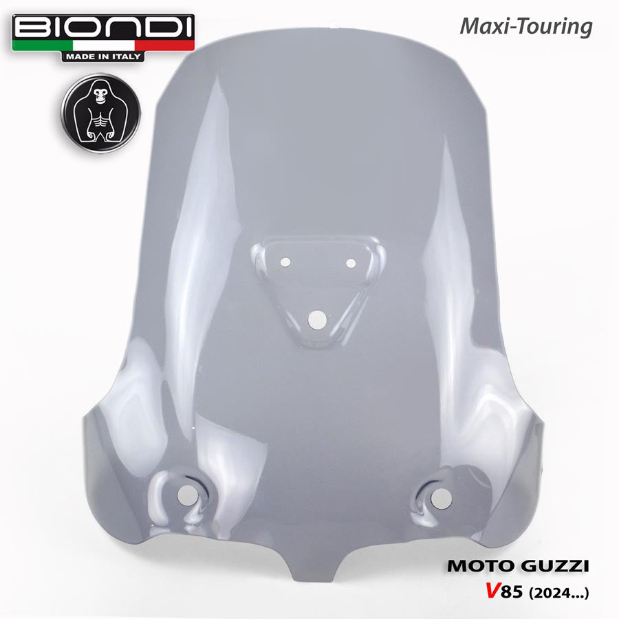 Cupolino Maxi-Touring fumè chiaro per Moto Guzzi V85 - Cod. 8010521
