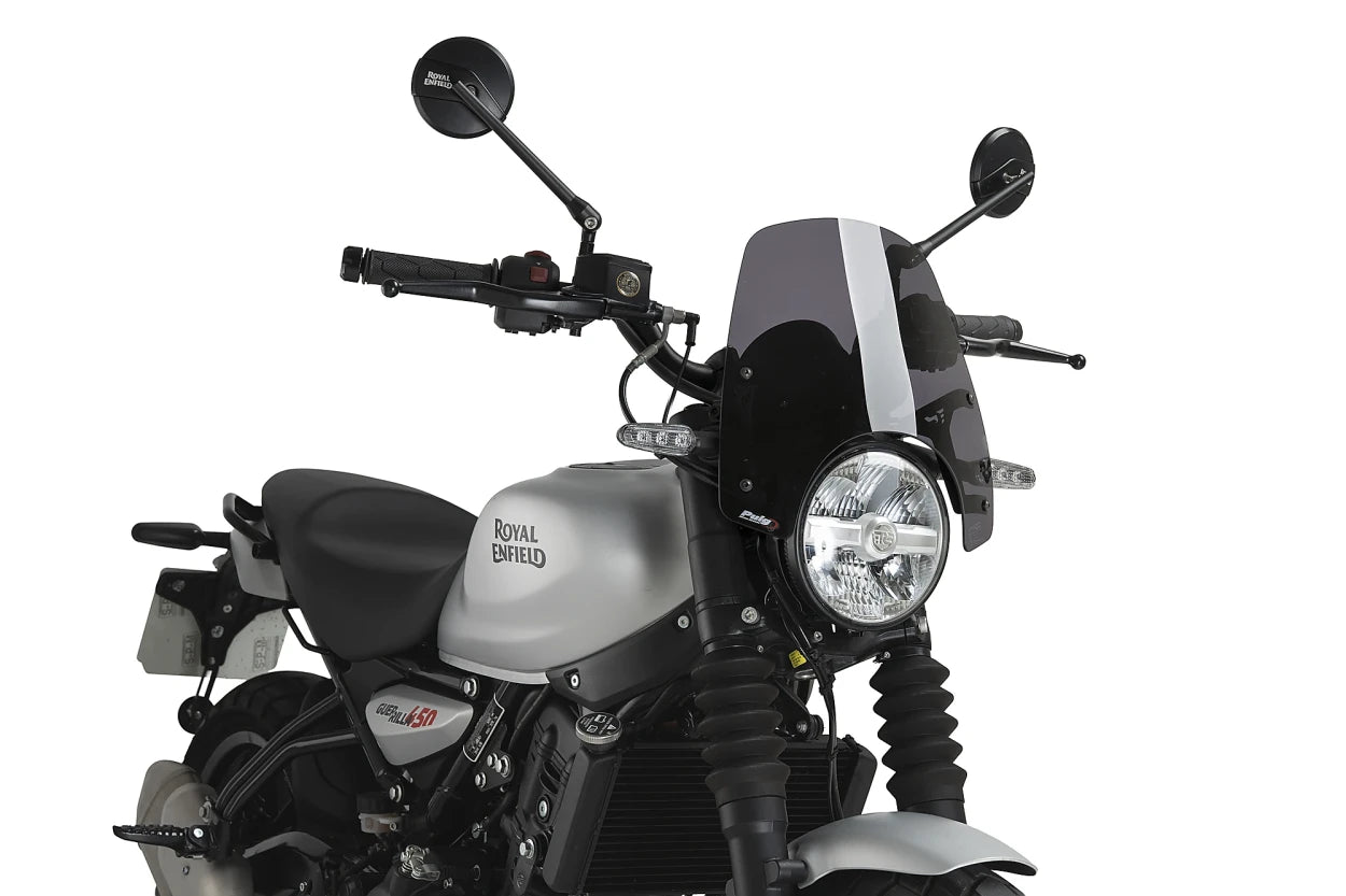 Cupolino New Generation Sport Puig per Royal Enfield Guerrilla 450 - Cod. 22774
