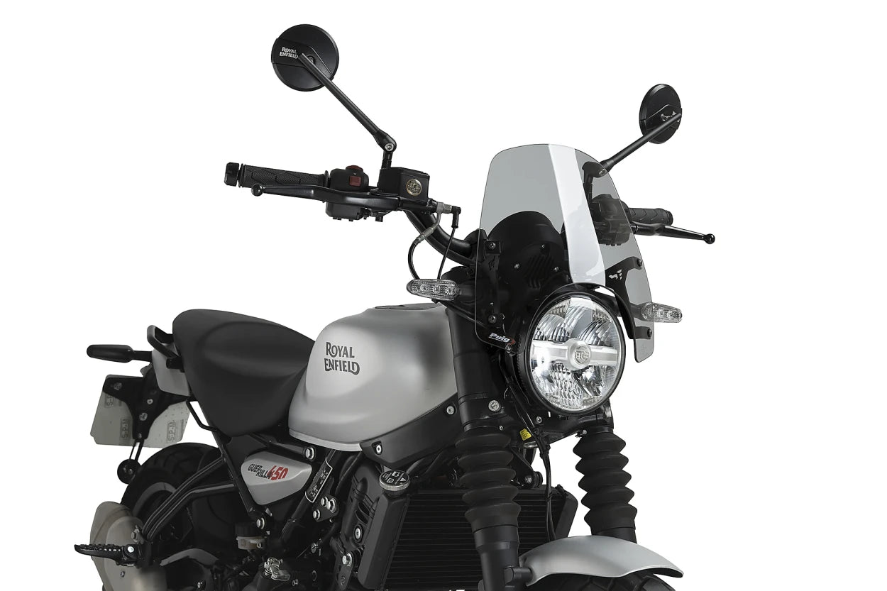 Cupolino New Generation Sport Puig per Royal Enfield Guerrilla 450 - Cod. 22774