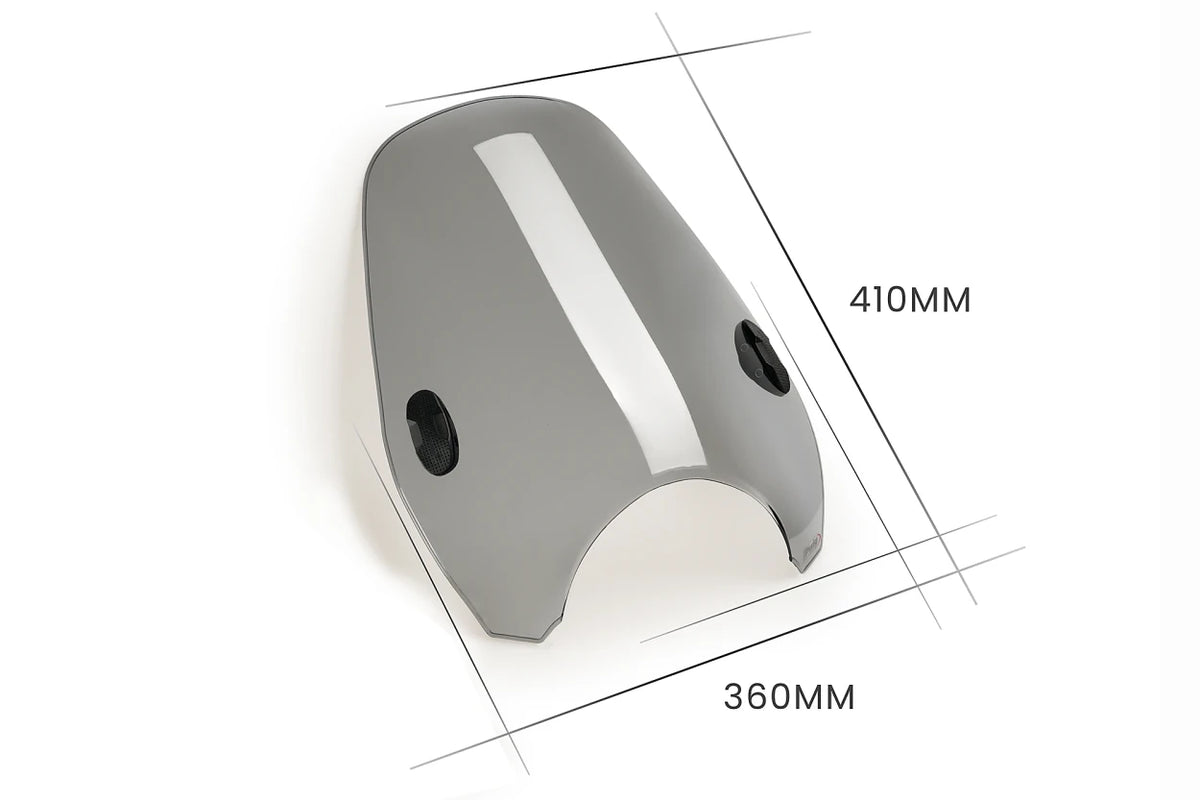 Cupolino parabrezza Custom II Puig per Royal Enfield Guerrilla 450 - Cod. 0336