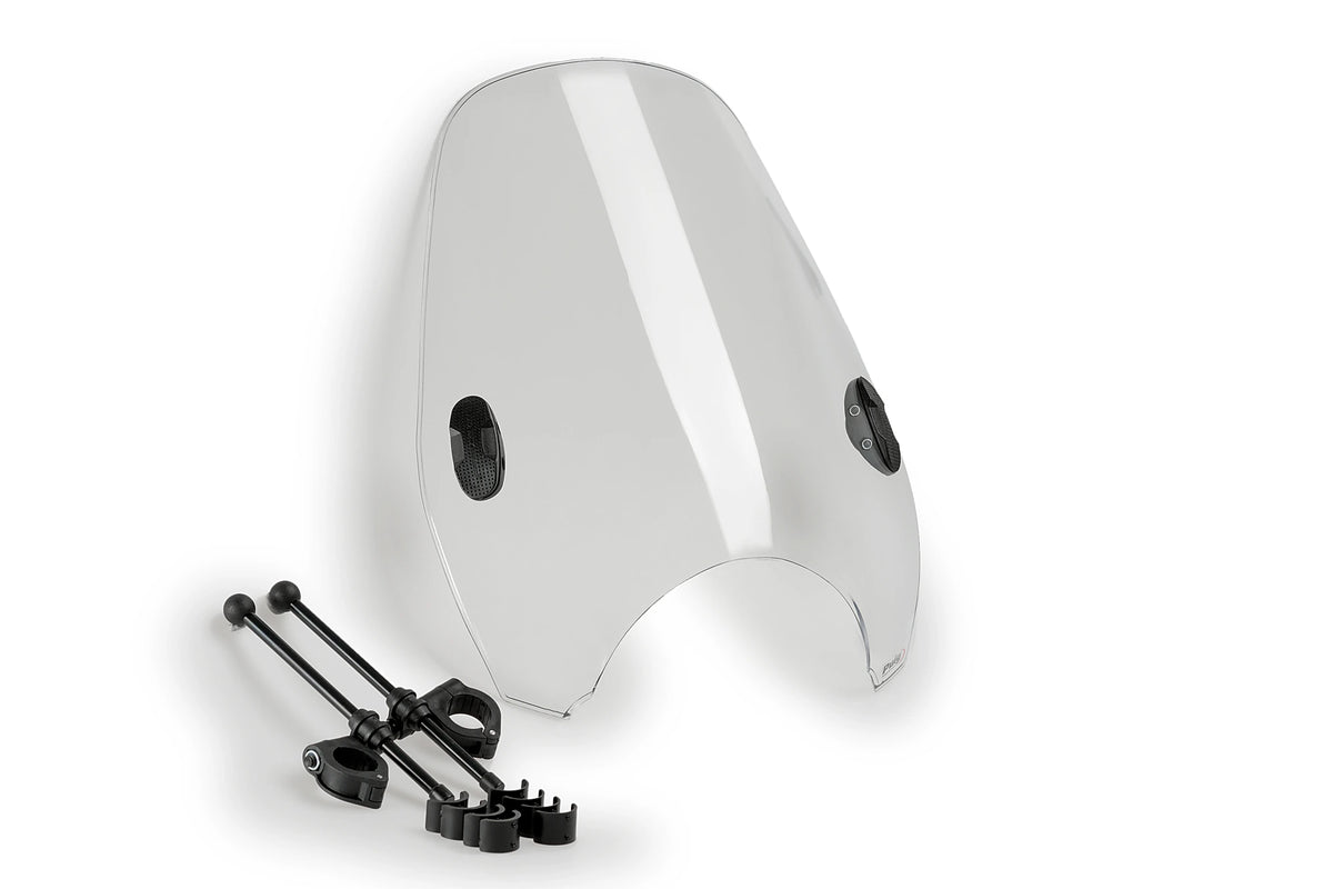 Cupolino parabrezza Custom II Puig per Royal Enfield Guerrilla 450 - Cod. 0336