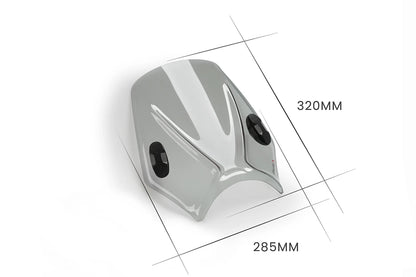 Cupolino parabrezza Mito Puig per faro tondo - Cod. 20702