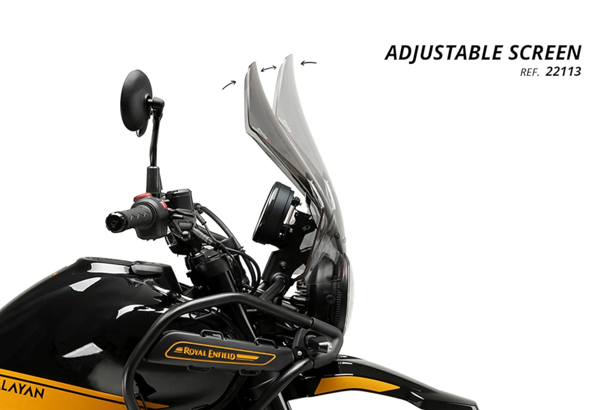 Cupolino regolabile Puig per Royal Enfield Himalayan 450 - Cod. 22113