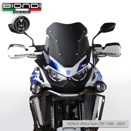 Cupolino Sport Nero Satinato per HONDA Africa Twin CRF1100L 2024 - Cod. 8010531