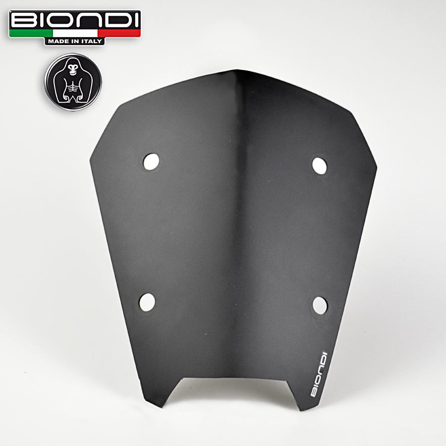 Cupolino Sport Nero satinato per Moto Guzzi V100 Stelvio PFF - Cod. 8010503