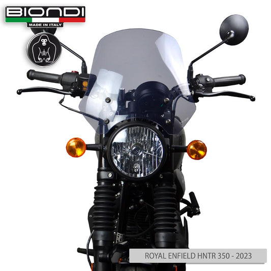 Cupolino Touring fumè chiaro per Royal Enfield Hunter 350 2023 - Cod. 8010434