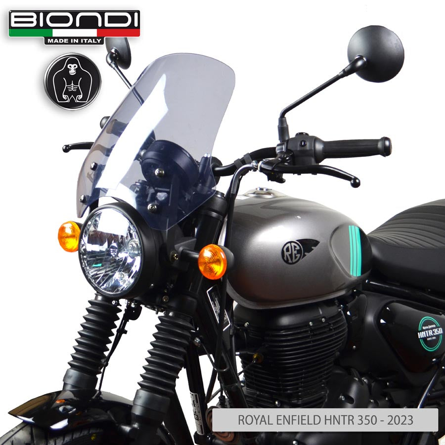 Cupolino Touring fumè chiaro per Royal Enfield Hunter 350 2023 - Cod. 8010434