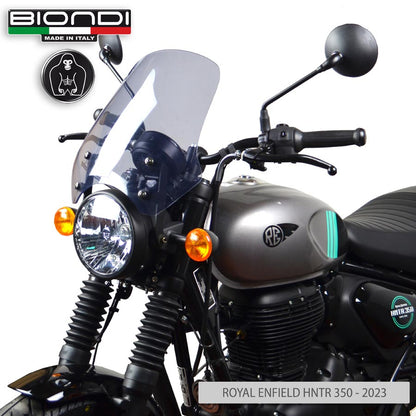 Cupolino Touring fumè chiaro per Royal Enfield Hunter 350 2023 - Cod. 8010434