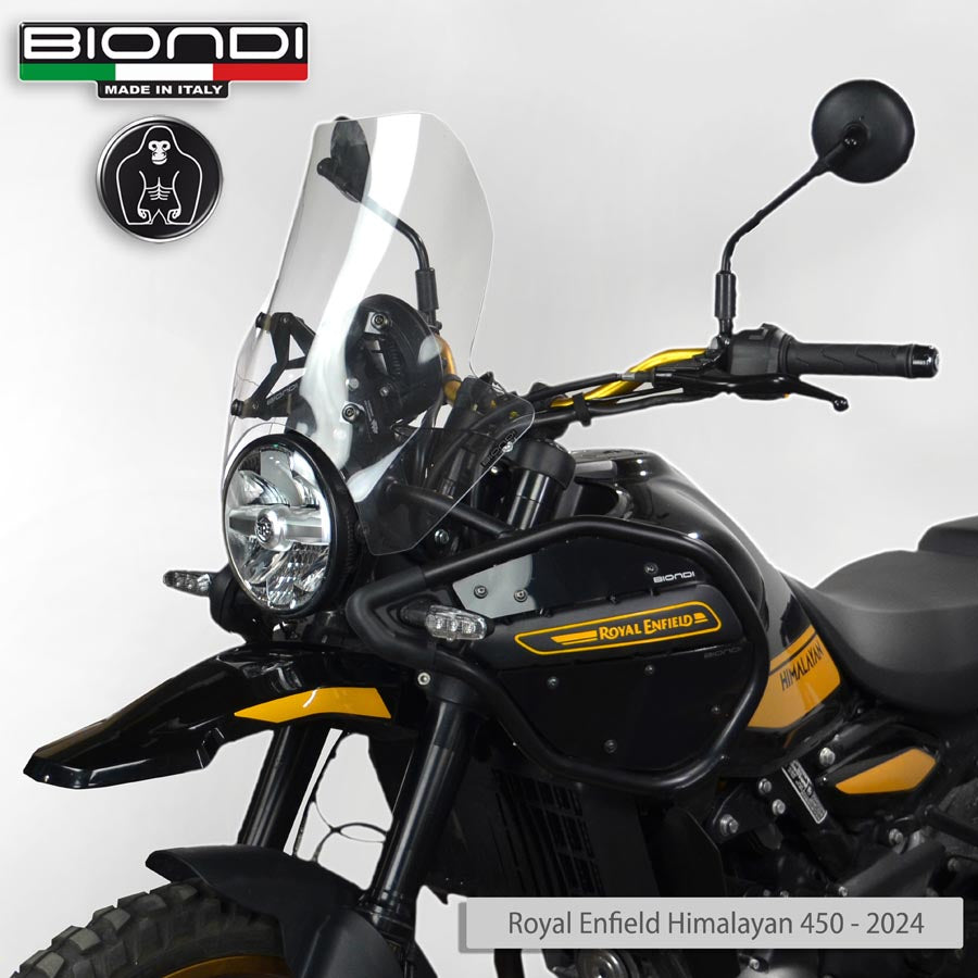 Cupolino Touring Trasparente Biondi per Royal Enfield Himalayan 450 - Cod. 8010534