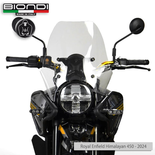 Cupolino Touring Trasparente Biondi per Royal Enfield Himalayan 450 - Cod. 8010534