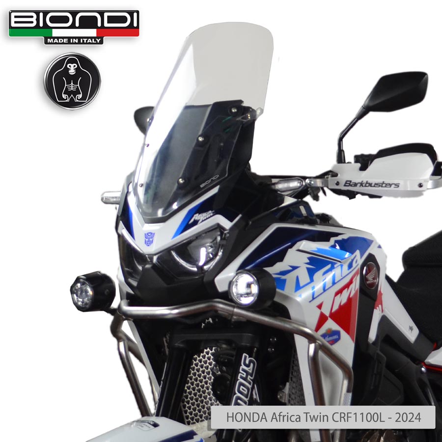 Cupolino Touring Trasparente per Honda Africa Twin CRF1100L - Cod. 8010533