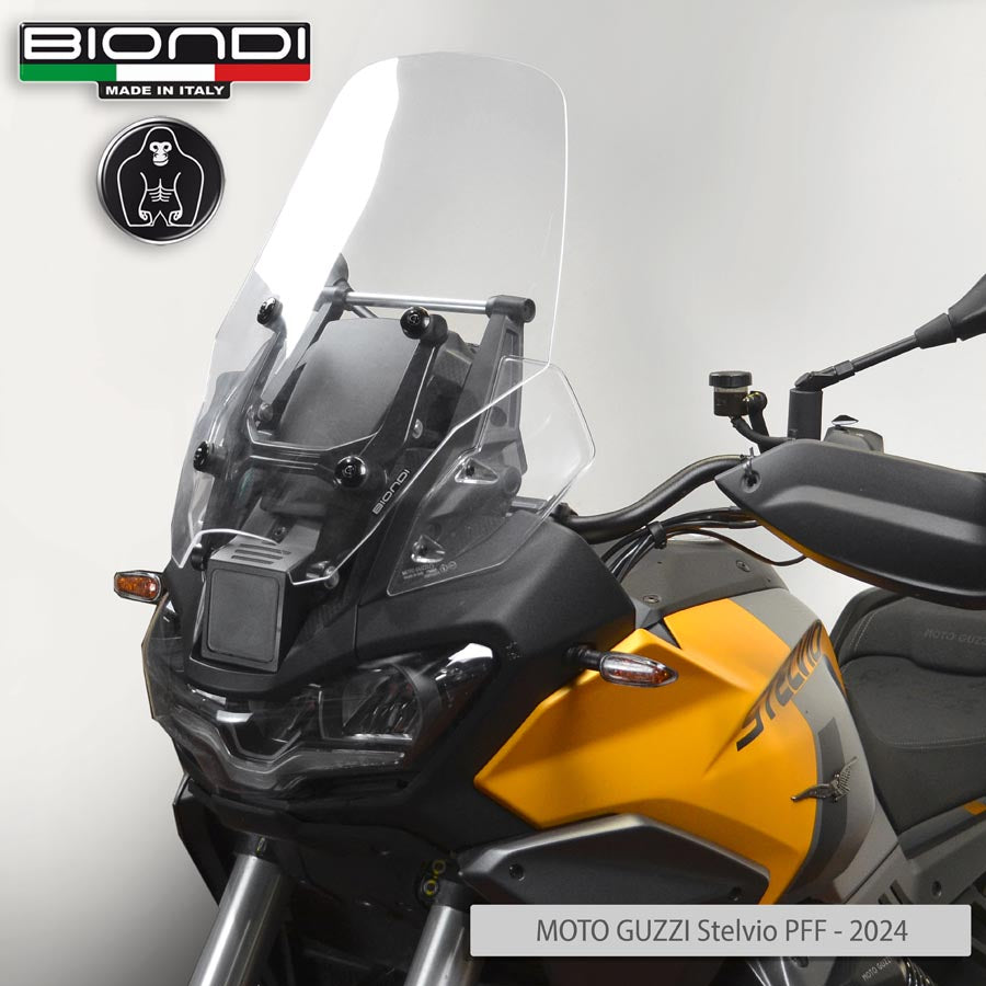Cupolino Touring trasparente per Moto Guzzi Stelvio PFF - Cod. 8010505