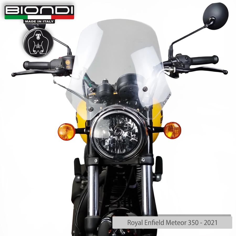 Cupolino Touring Trasparente per Royal Enfield Super Meteor 650 e Interceptor - Cod. 8010440